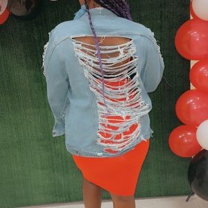 Plus Size Denim Jacket